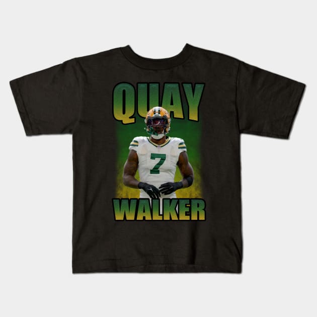 Quay Walker Bootleg Kids T-Shirt by hackercyberattackactivity